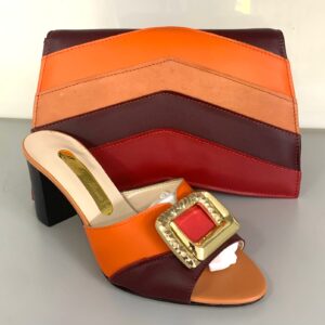 MG Orange Shoes