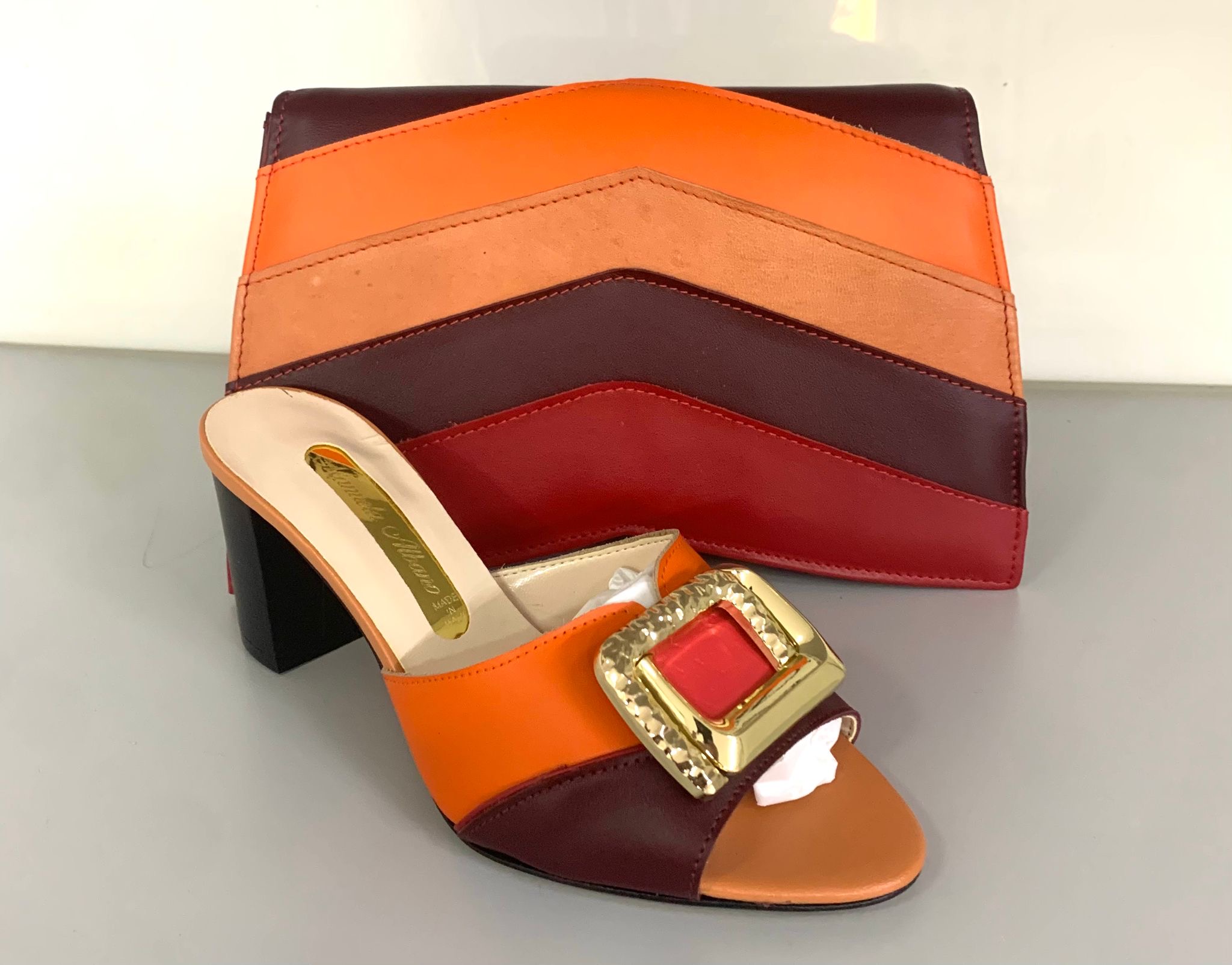 MG Orange Shoes